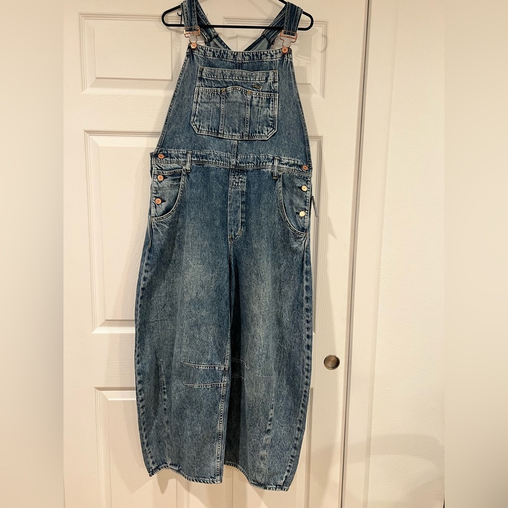 Women’s GAP Ultrasoft Denim Overalls
